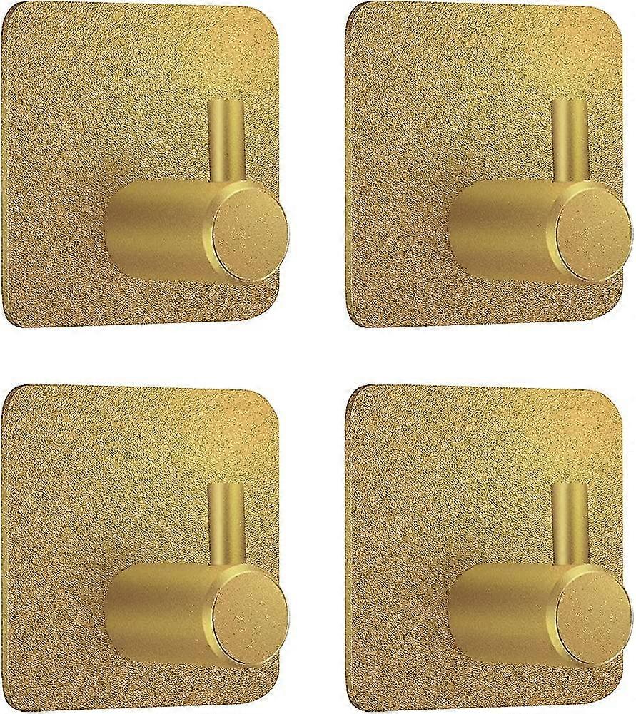 Towel rack Adhesive hooks Towel hooks Self-adhesive hooks Self-adhesive wall hooks - 4 pieces