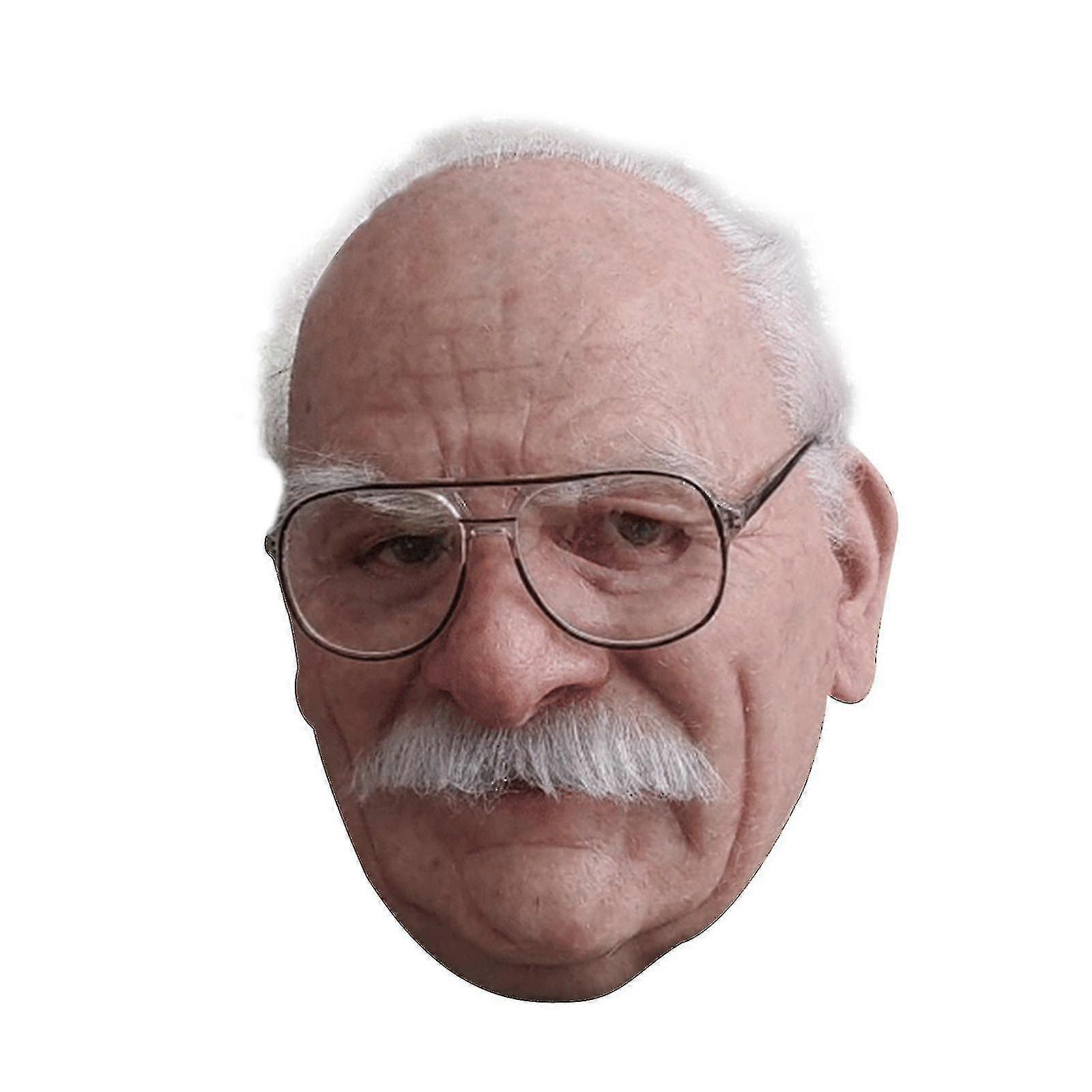 עוד אני-הבכור ליל כל הקדושים חג מסכות מצחיקות סופר-ft זקן זקן מסכה למבוגרים