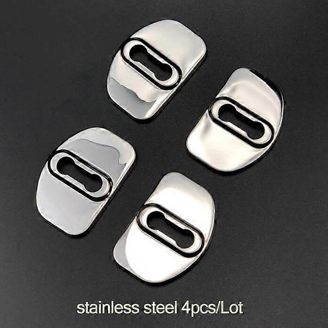 4pcs/set Car Door Lock Waterproof Protector Cover For Renault Latitude Laguna Captur Talisman Scenic Fluence Megane R.s./smart - Door Lock Protective 