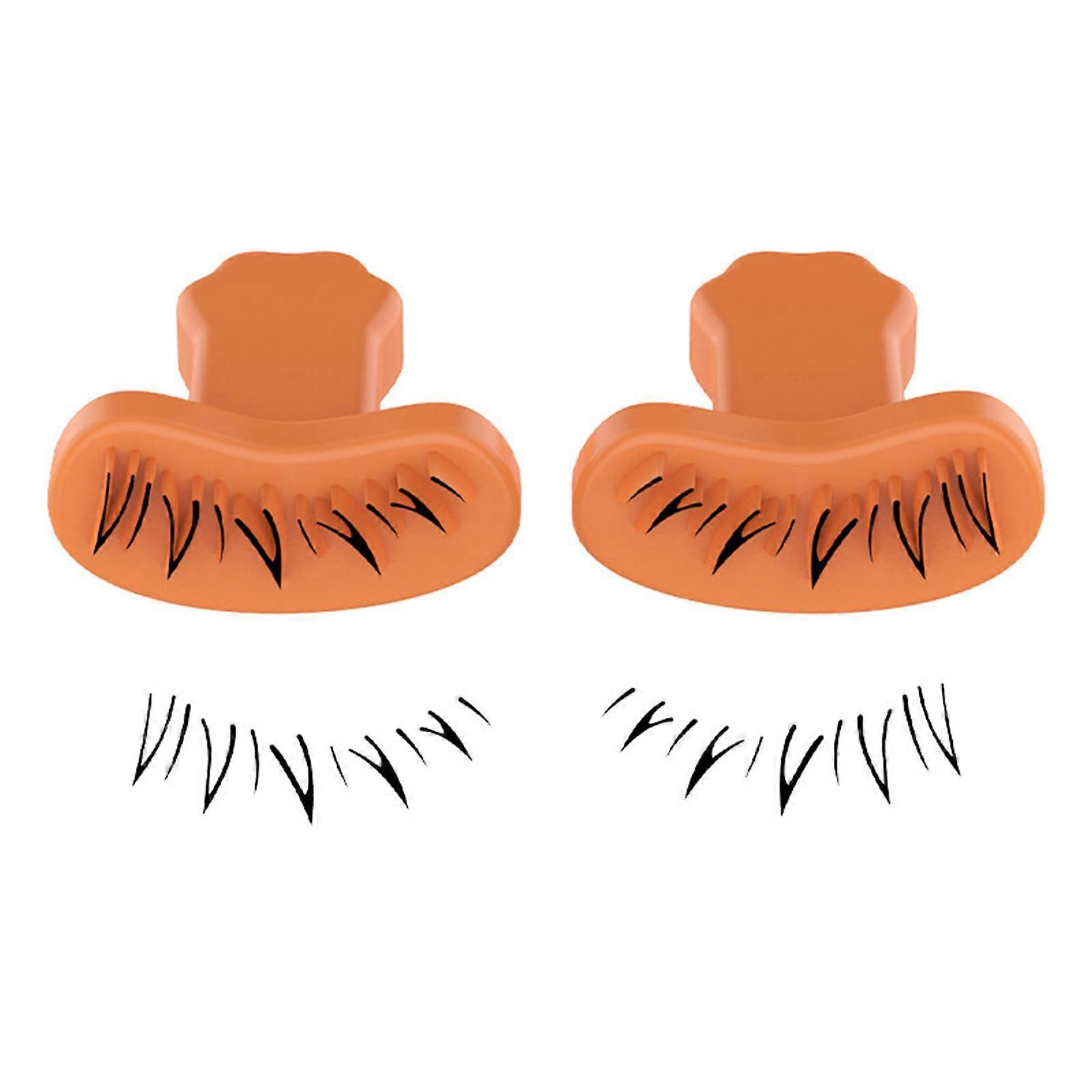 Eyelash Seal DIY Lower Lash Extension Stamps Plastic Makeup Tool for Beginner