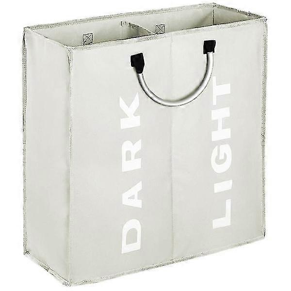 Double large laundry basket, foldable dirty laundry basketlig