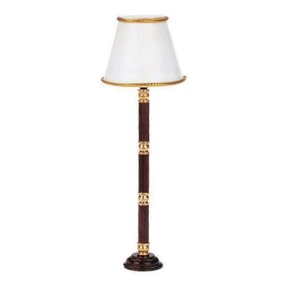 1/12 Miniature LED Light Floor Lamp Battery Powered Switch Wireless Operated