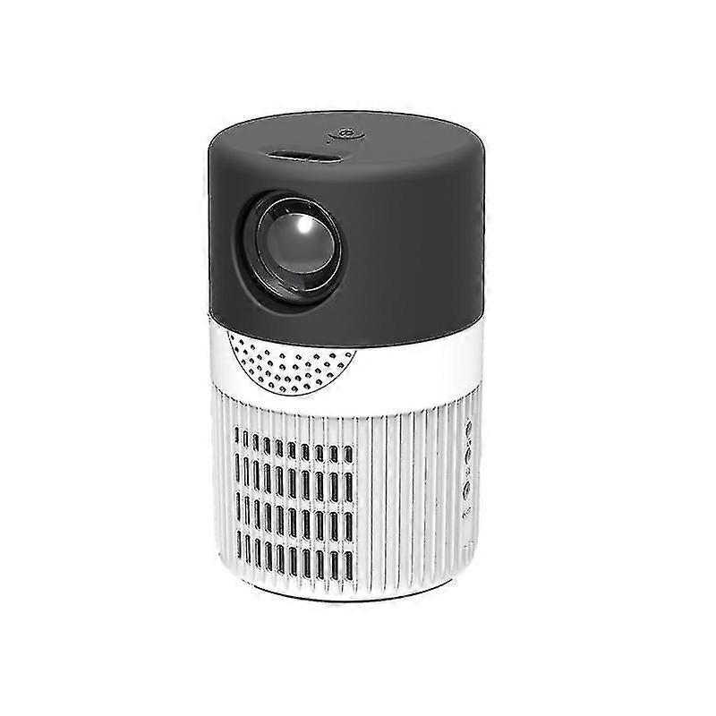 T400 100 Zoll Bildschirm 3000 Lumen Led Mini Projektor Schwarz & Weiß 1 Stück
