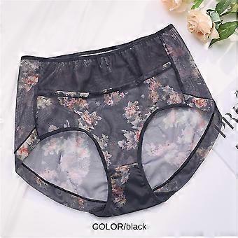 Ice Silk Lace Cooling Comfort BH og truser, Blonder Knappløs Komfortabel BH og truser