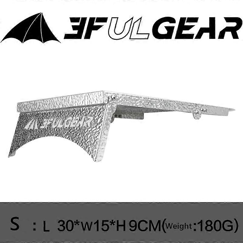 3F UL Gear-Table Simple aluminum, foldable, durable office for a mortgage, campsite, hiking, picnic, trip, exterior