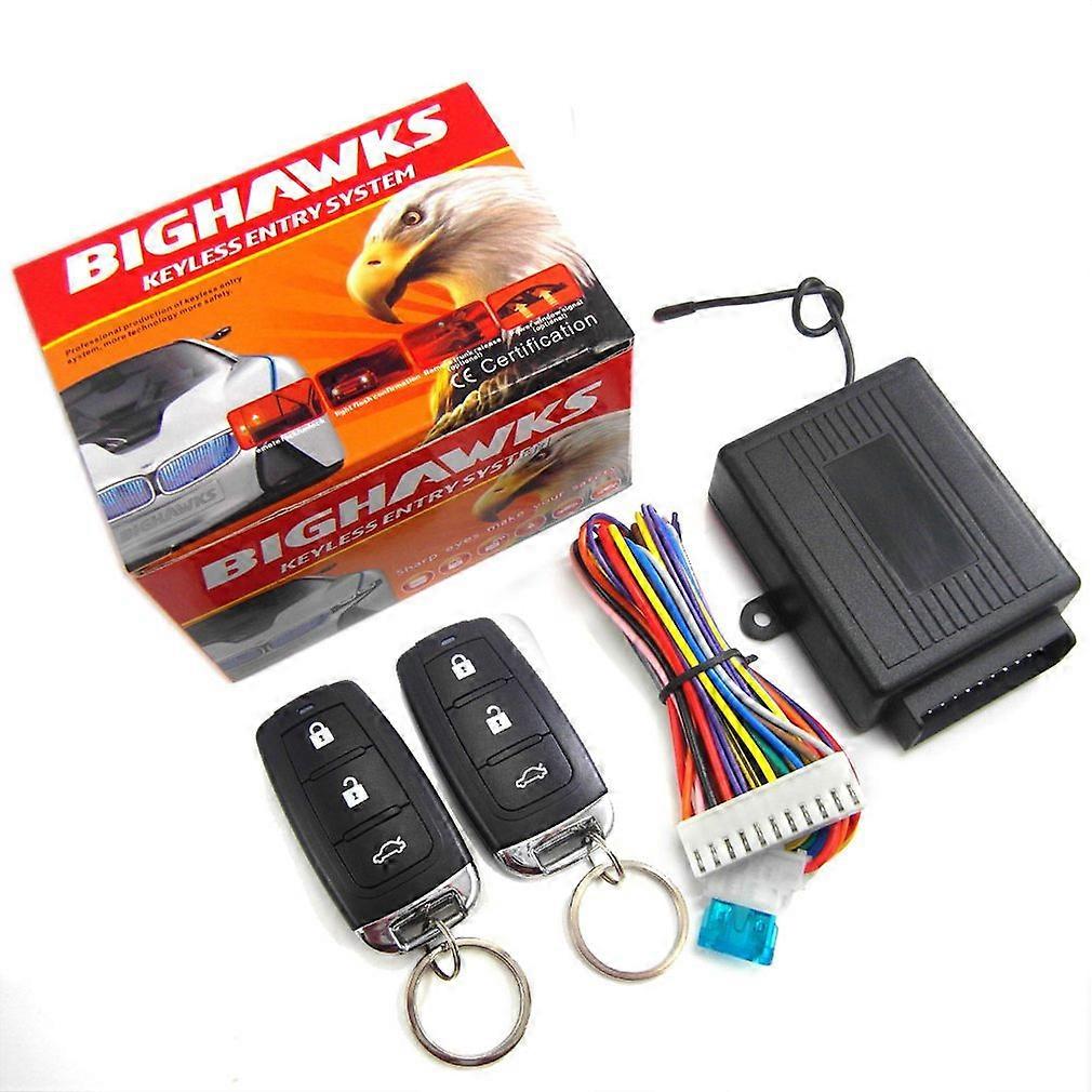 Car Alarm Systems Universal Car Door Lock Keyless Entry+Release Remote Central Locking Kit Anti-Theft Device Set 602-8238