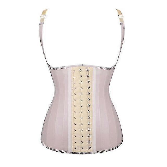 25 Steel Bones Latex Vest Waist Trainer Slimming Underwear Bodsuit Slimming Belt Modeling Strap Shapers Body Shaper Vest