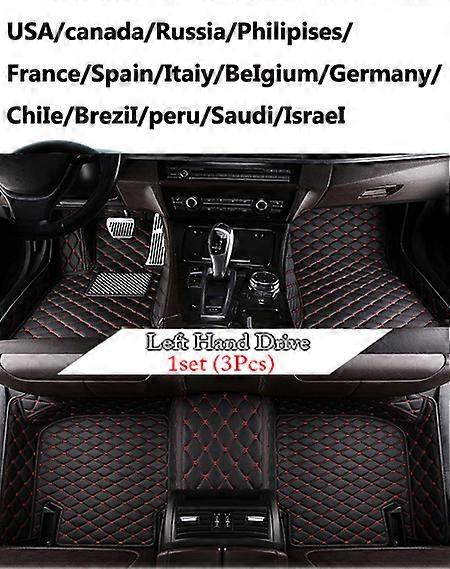 Car Mats For Skoda Kodiaq NS7 2017~2022 2021 2020 Auto Carpets Rugs Pad Leather Floor Mat Interior Parts Car Accessories 5 SeatMotor Vehicle Carpet &