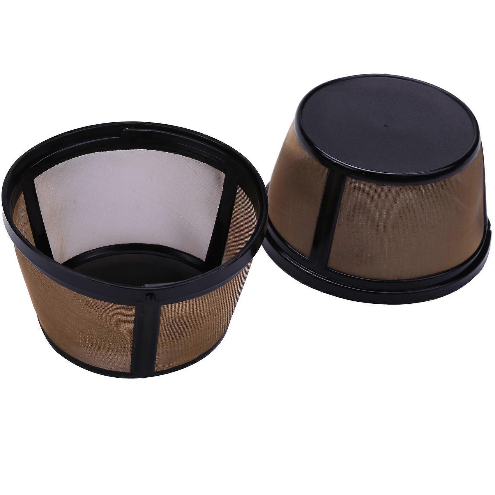 Reusable 4 Cup Basket Replacement Coffee Filter -For Permanent Coffee Filter for Maker and (])