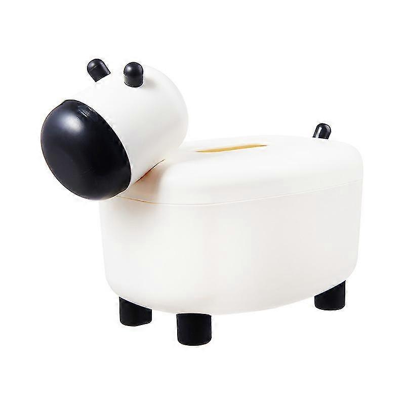 Cartoon calf tissue box drawer box universal tissue desktop storage box