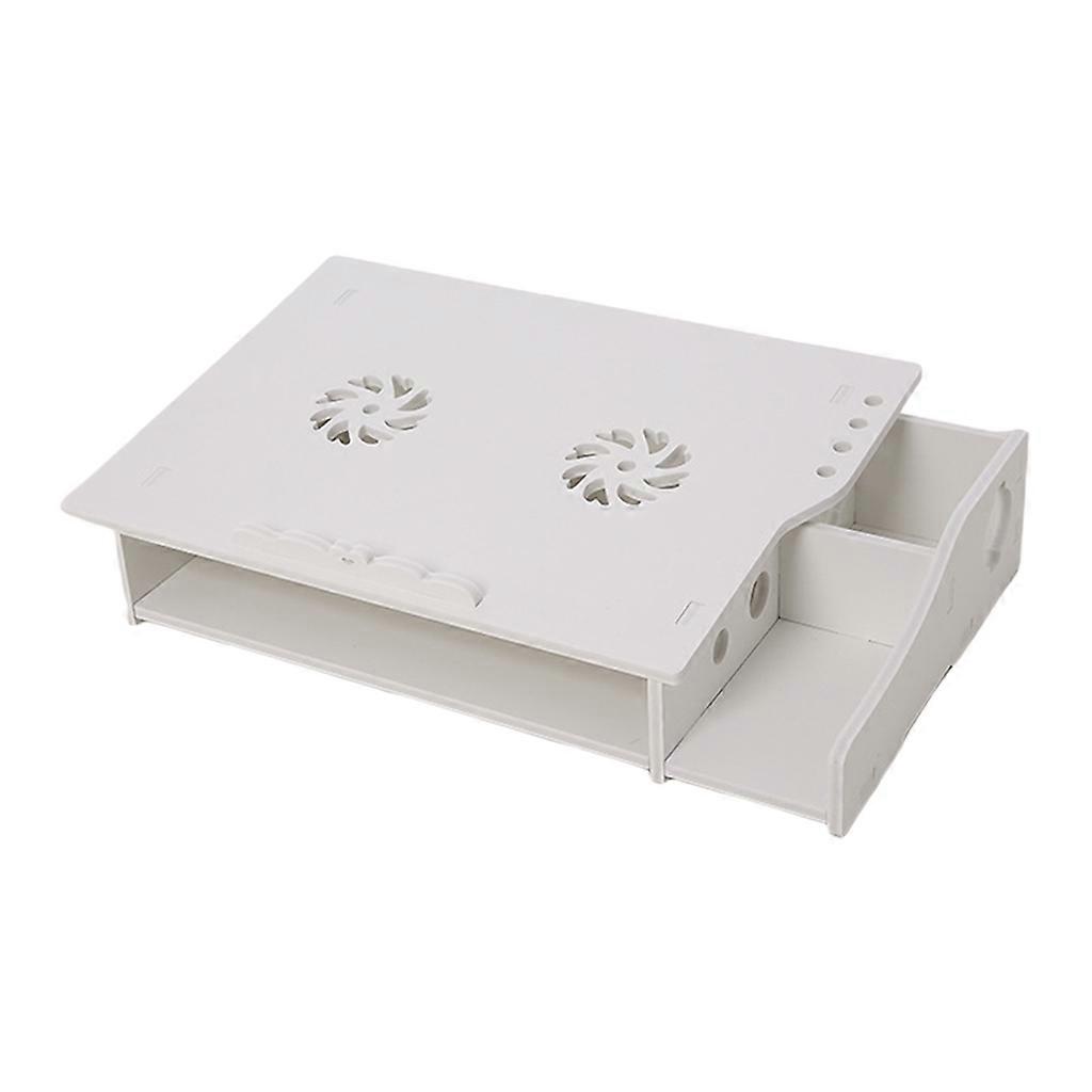 Multi-function Desktop Storage Rack Organizer Laptop Support Notebook Stand Holder Computer Screen Riser Shelf