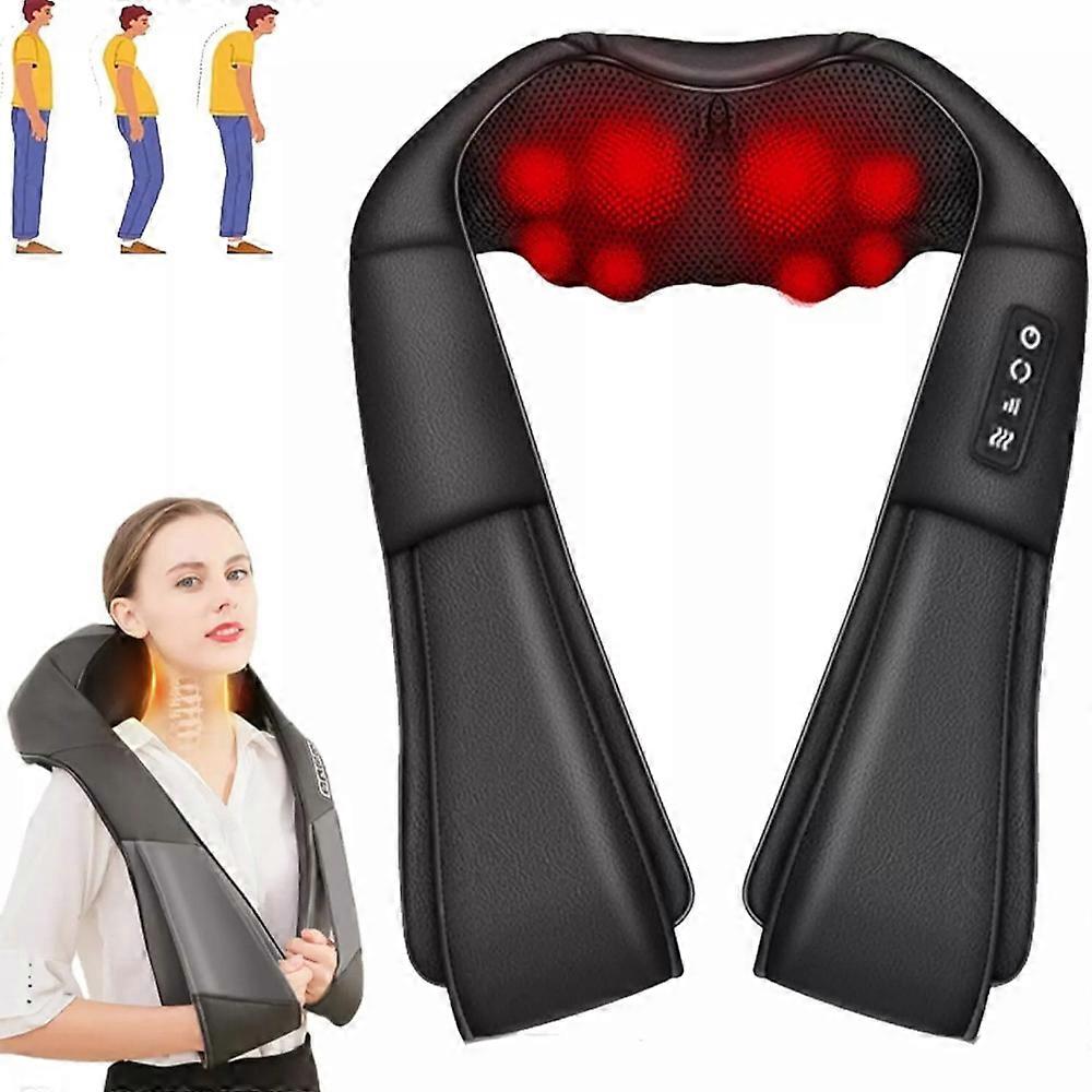 מעסה צוואר Theriva , Theriva Relax Pro עם חום, שיאצו צוואר ומעסה גב