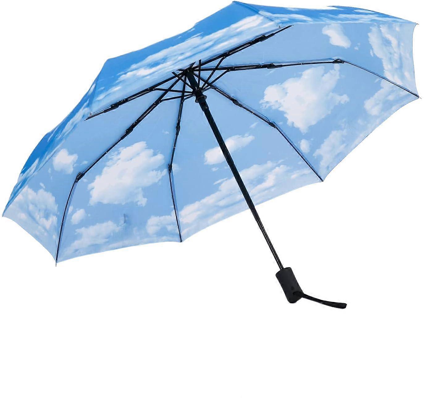 XYC Automatic umbrella, portable, small, sturdy, and durable
