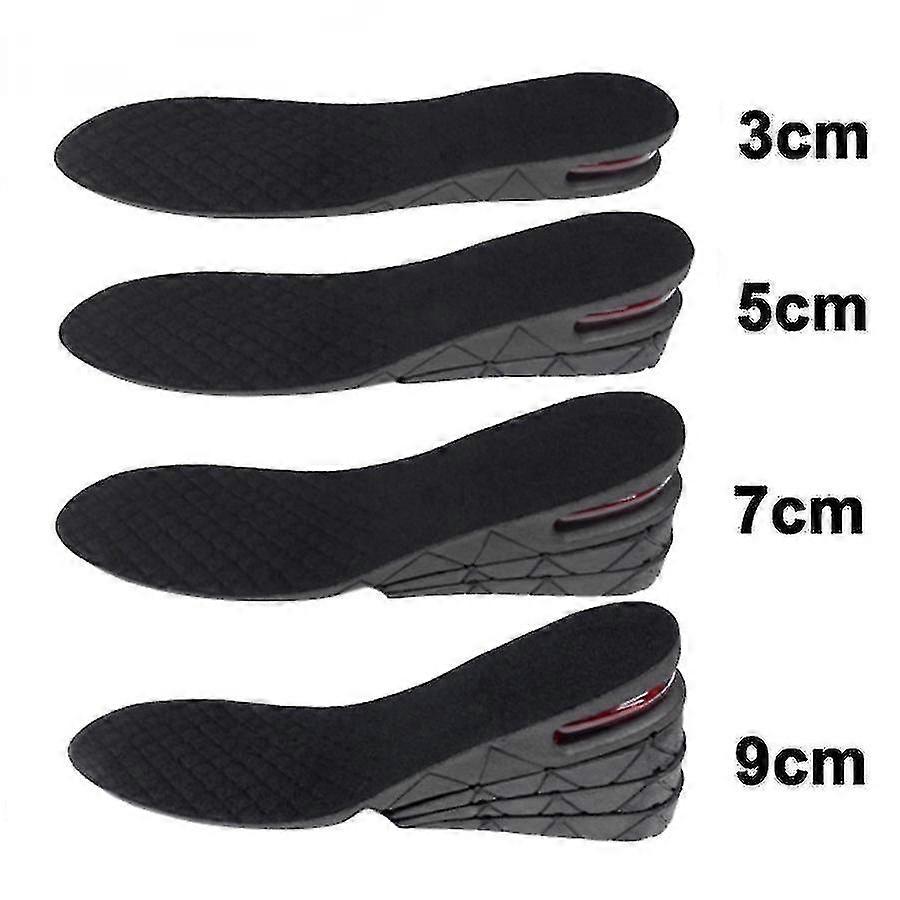 Height Increase Insole Invisible Heightening Template Air Cushion Shoe Inserts Variable Height Insoles Adjustable Cut Foot Pad - MXBC