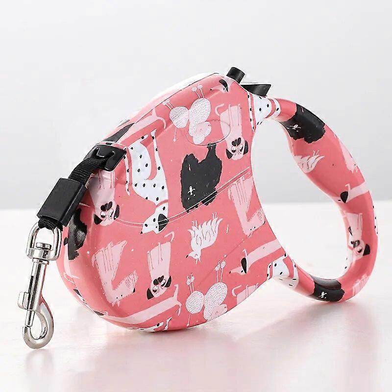 Dog Leash Correa Para Perro Smycz Dla Psa 5M Durable Retractable Walking Automatic Extending Dog Rope
