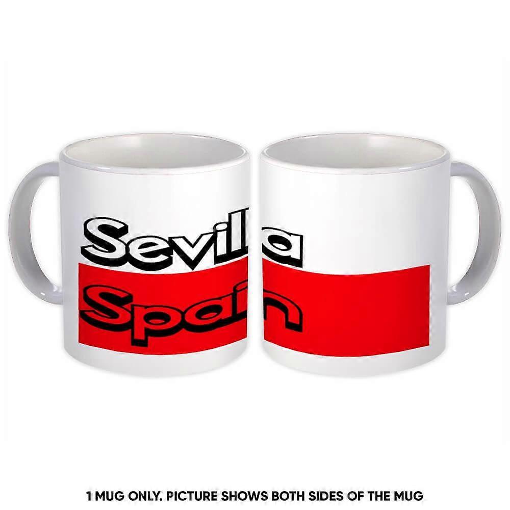 Gift Mug: Sevilla Spain Rectangle