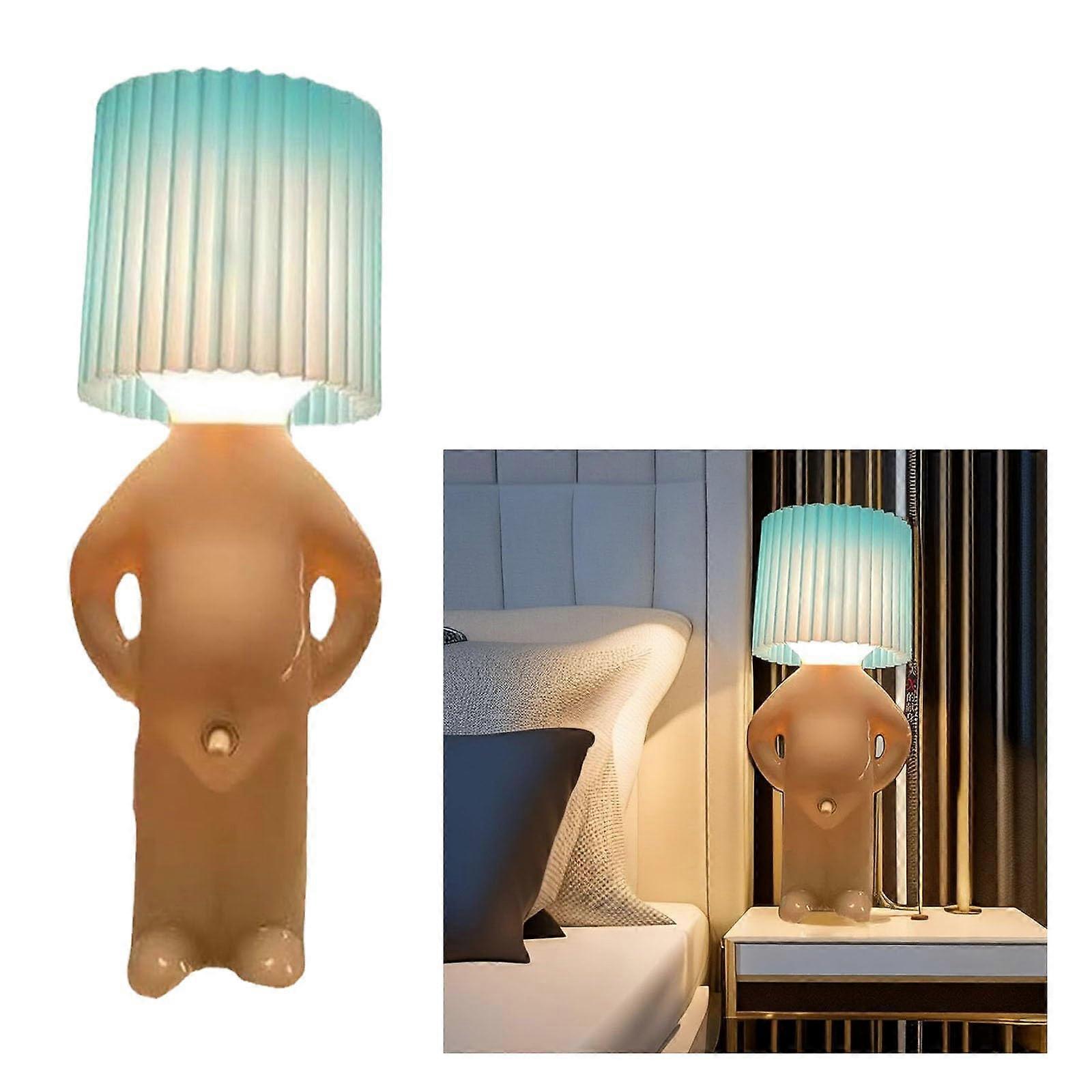 3D Shy Man Lamp -funny A Little Shy Man Creative Lamp-the Style Of Little Boy,50% Offer