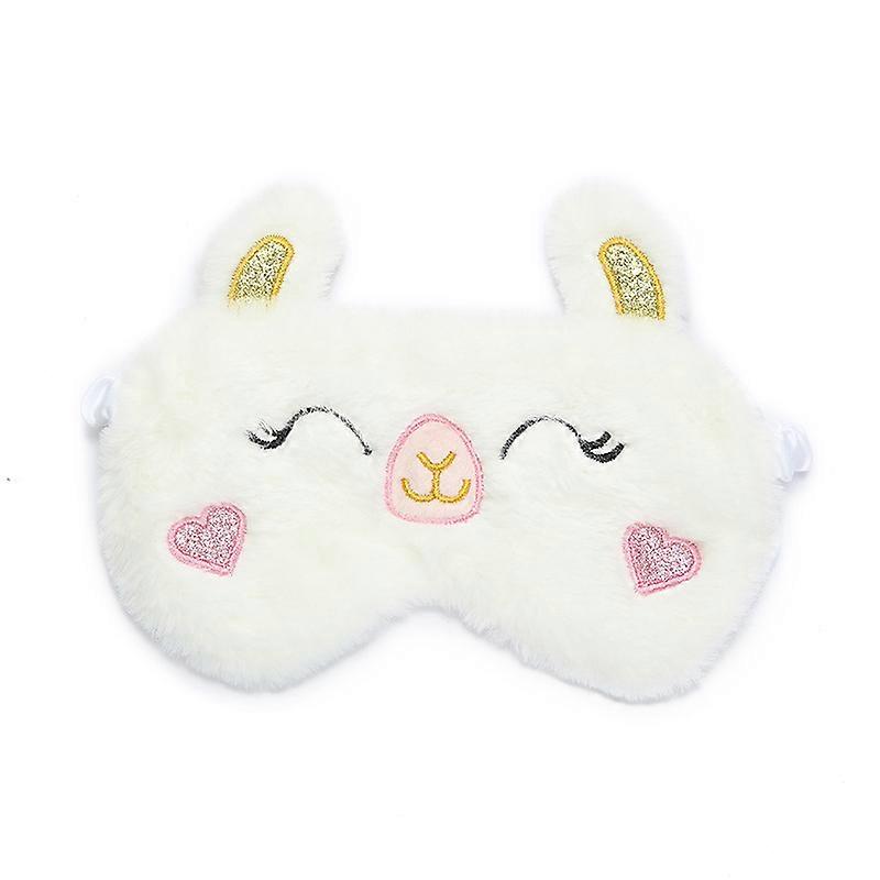 Cartoon eye mask alpaca