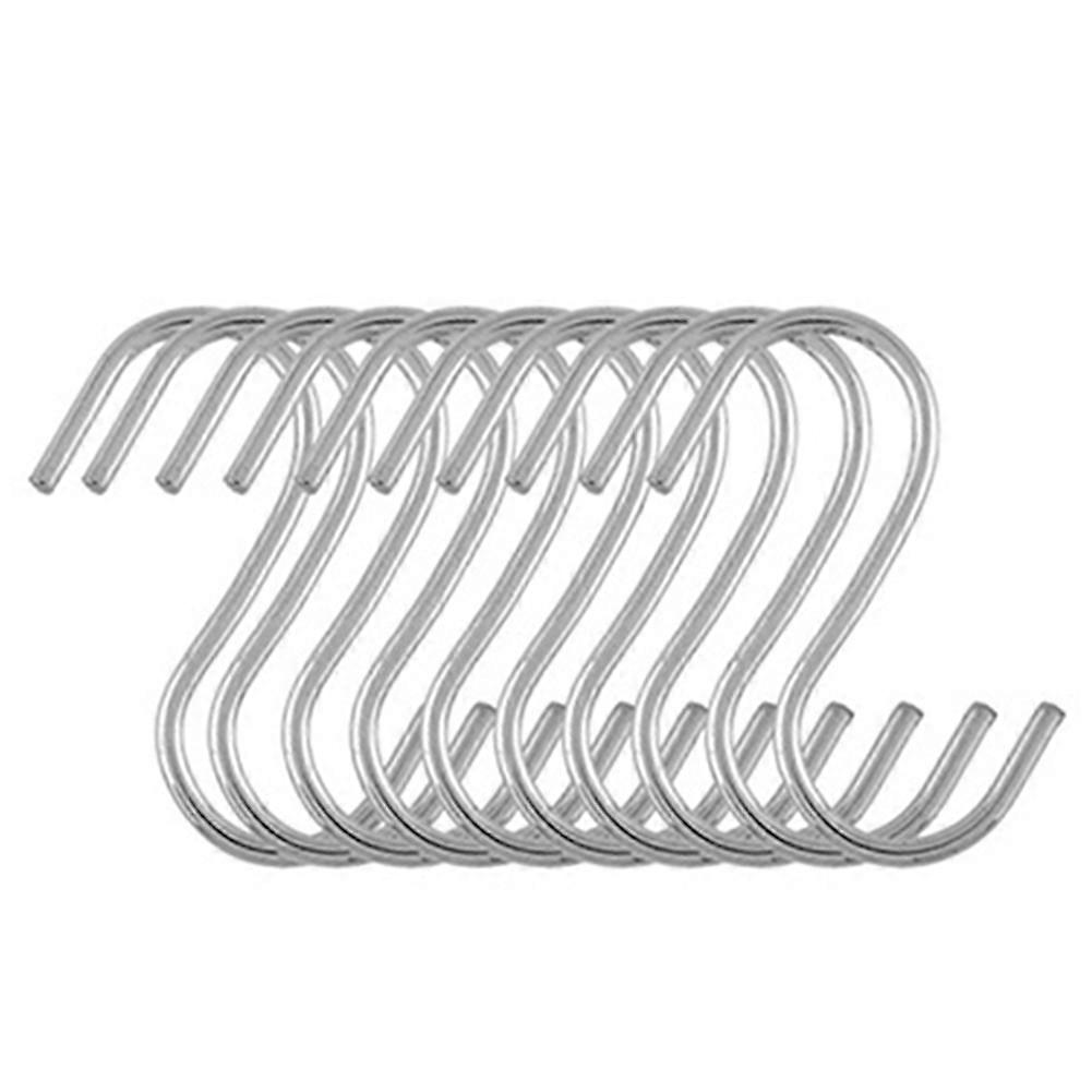 10 Pcs S-Shaped Kitchen Hooks Hanger Clothes Storage Holders Storge Organizer