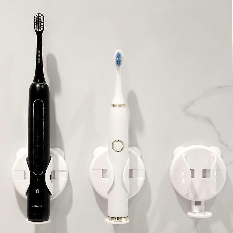 3 kpl sähköhammasharjan pidike seinälle asennettava, automaattinen lukitus ja vapautus itseliimautuva liukumaton painovoima yleishammasharjan jalustapidike kylpyhuoneen uruille