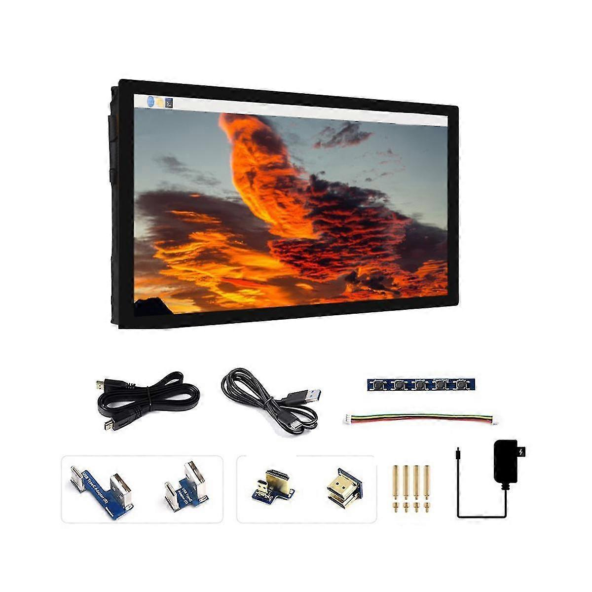 9.3 Inch Long Strip Touch Screen Display For 1600x600 -compatible Lcd Game Display Monitor-uk Plug