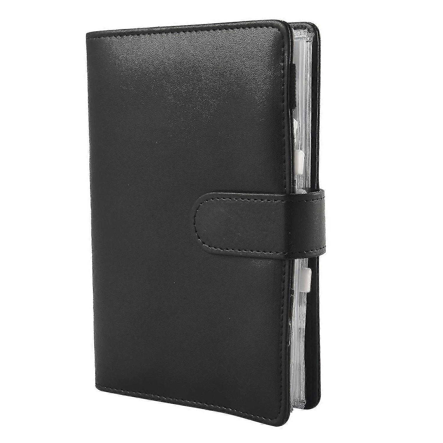 A6 Pu Personal Binder With 12 Binder Pockets Binder Zipper Folde