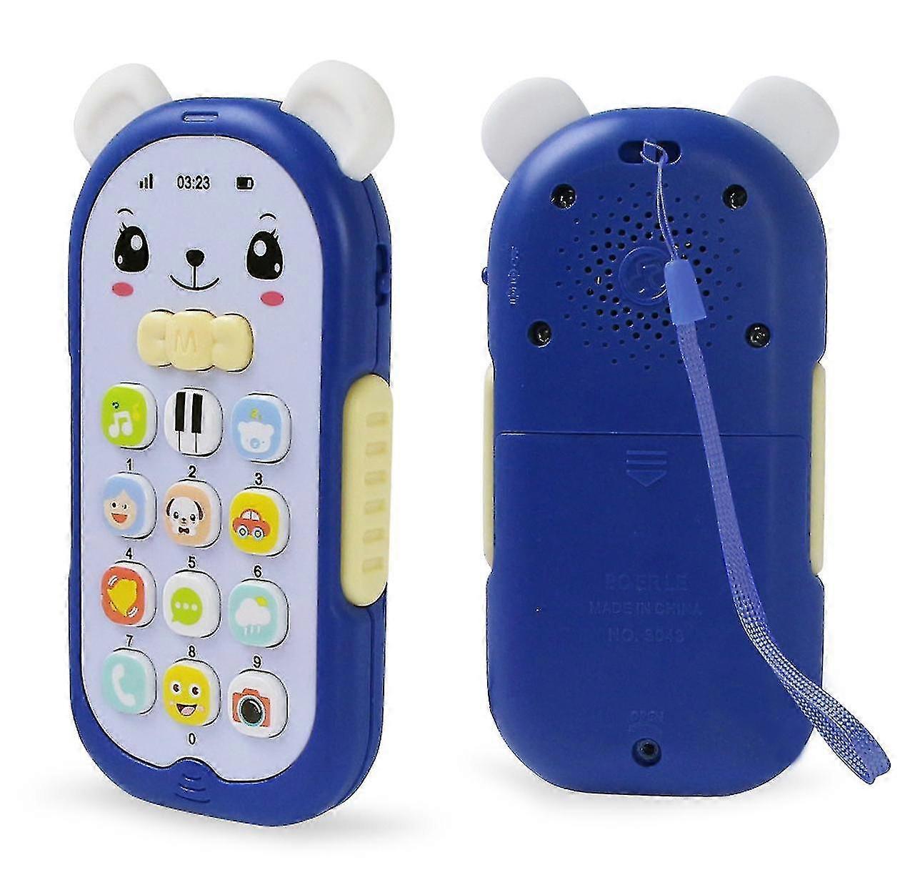 New Baby Mobile Phone Toy Early Teaching Mobile Phone Toy Boys And Girls To Learn