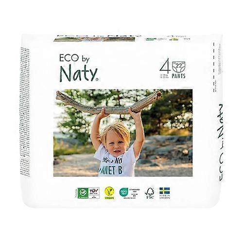 Eco training diapers 8-15kg size 4 22 units