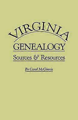 Virginia Genealogy Sources  Resources