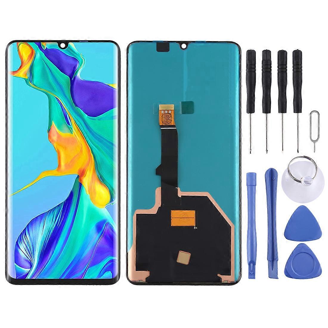Écran LCD COMPATIBLE et numériseur Ensemble complet pour Huawei P30 Pro / VOG-L29 / VOG-L09 / VOG-AL00 / VOG-TL00 / VOG-L04 / VOG-AL10 (Noir)