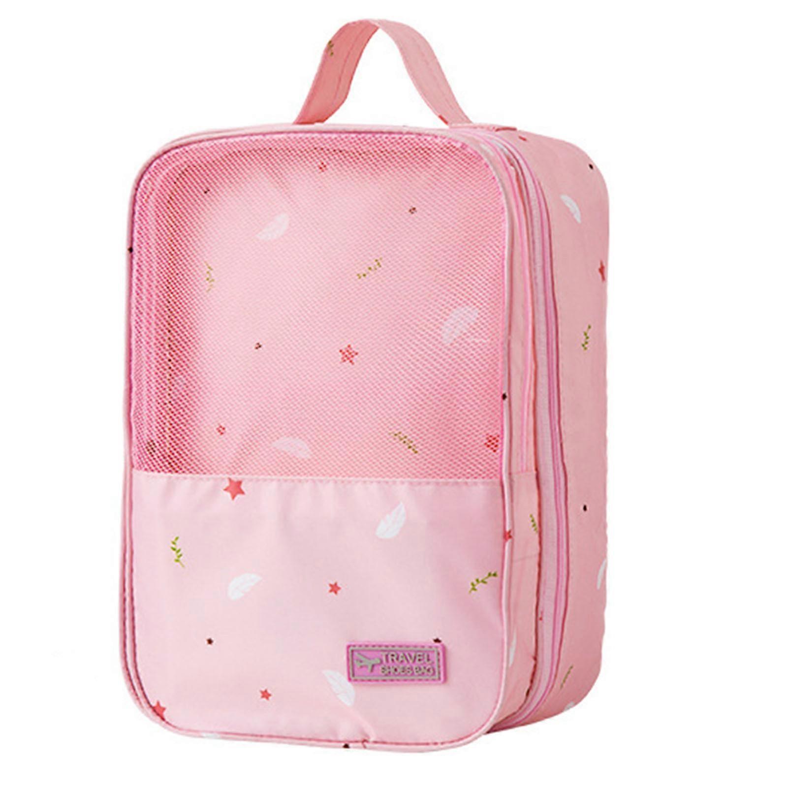 Multi-layer waterproof and dustproof portable travel shoe bag