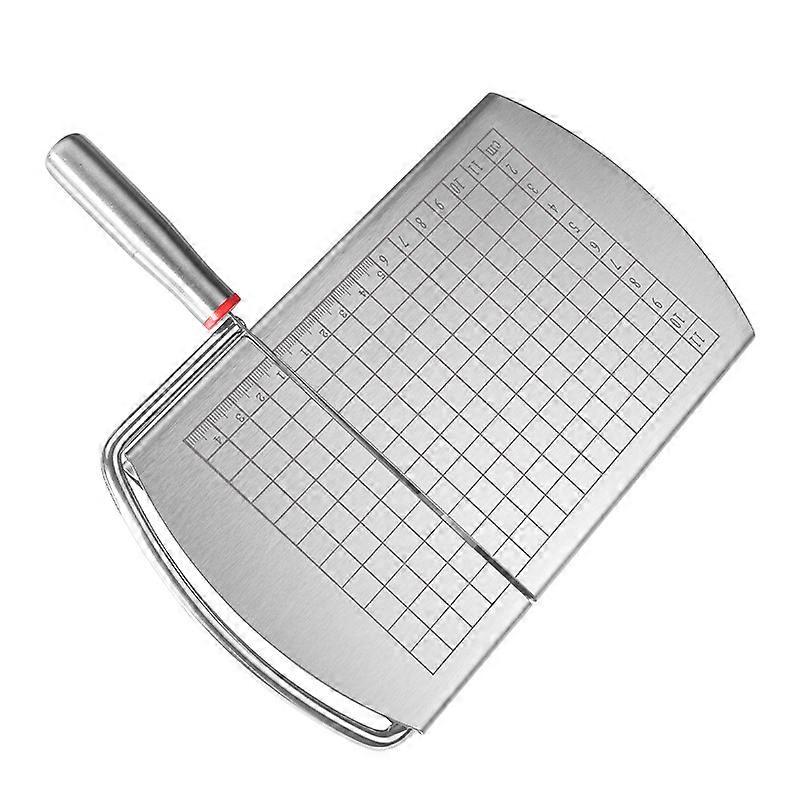 Multipurpose Cheese Slicer Cutter for Kitchen Cutting Board with 8.9×8.9×1.2'' Size
