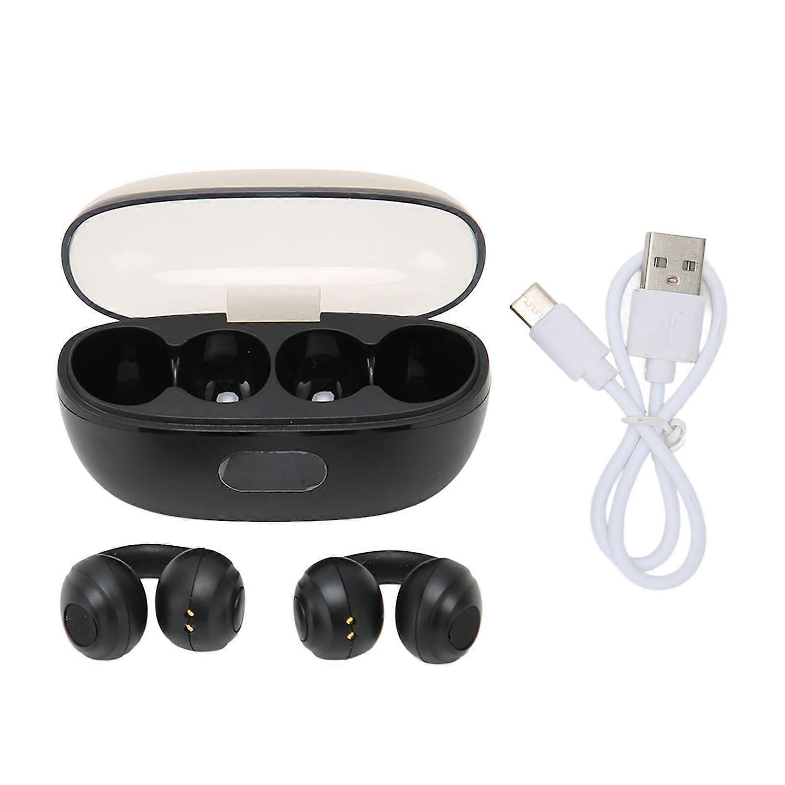 Clip-On Bluetooth-høretelefoner med LED-strømdisplay