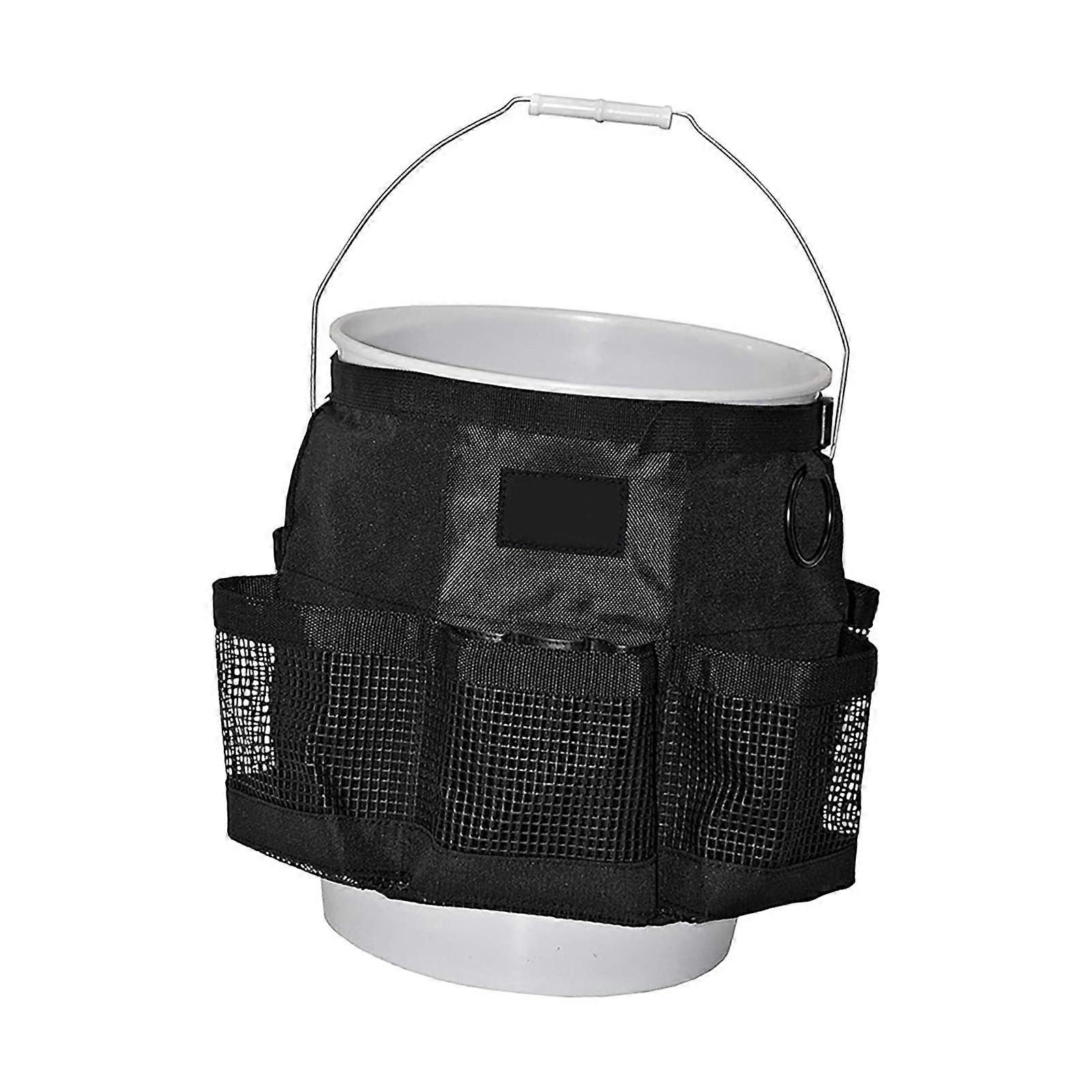 5-Gallon Bucket Organizer - Durable Heavy-Duty Storage Bag for Camping, Garden Tools, and Home Organization