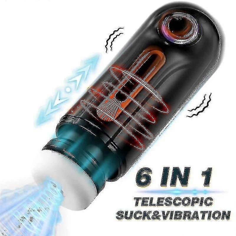 Strumento di massaggio elettrico a pronuncia e aspirazione completamente automatico della tazza dell'aereo da uomo