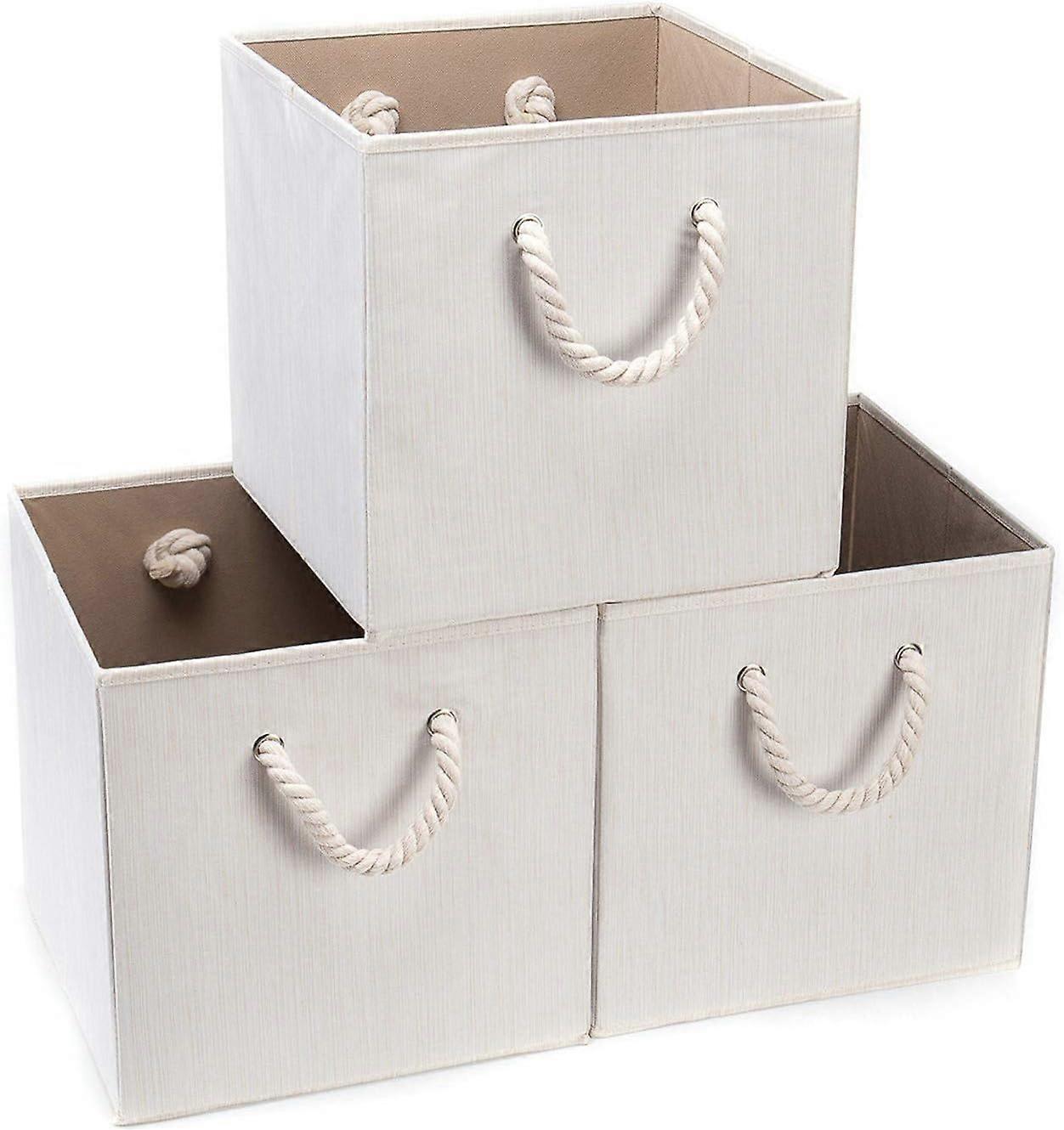 Foldable Storage Box, Handle, Storage Containers