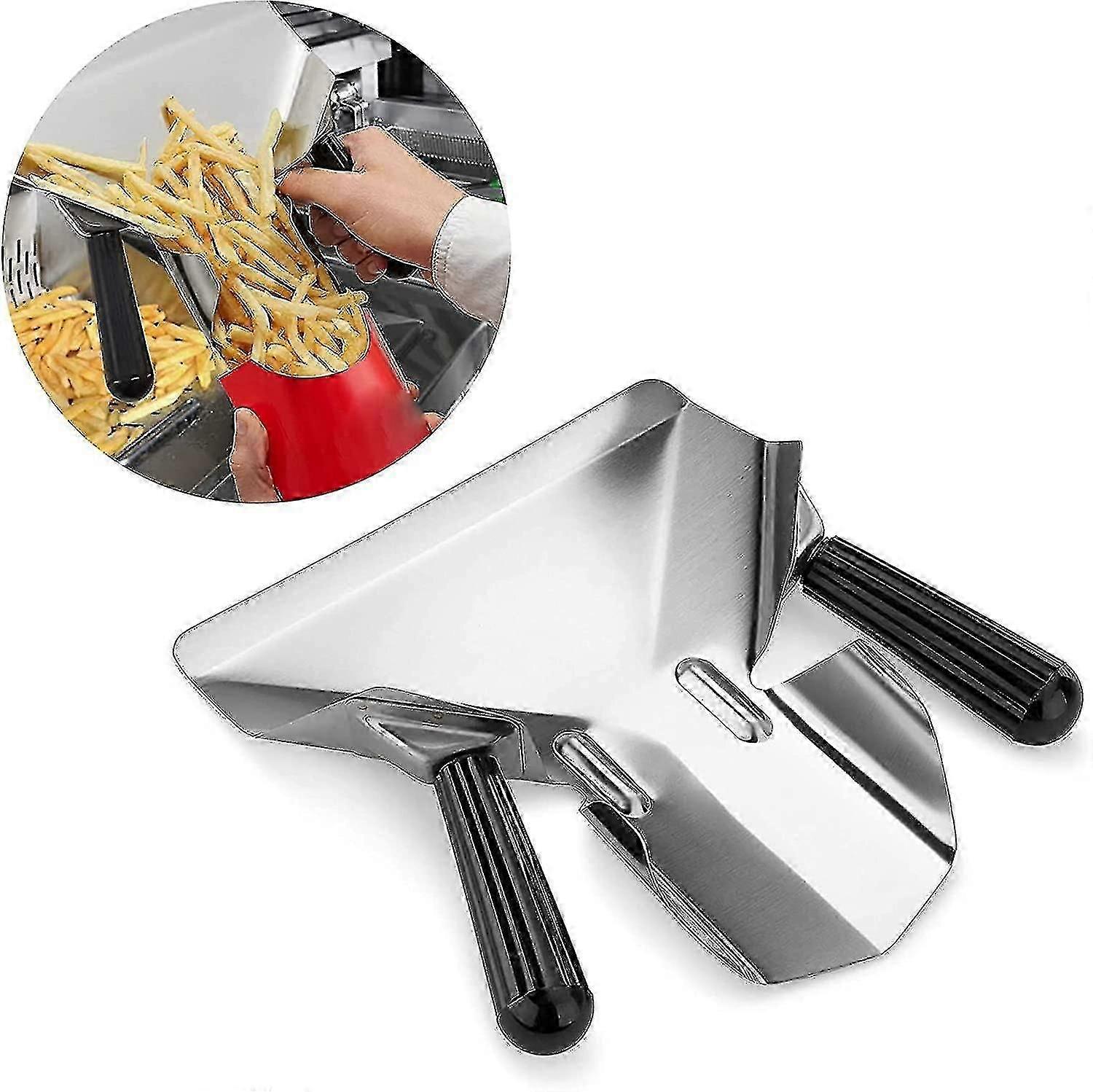 Friet Bagging Lepel Friet Shovel Double Handle Bagging Machine Betterlifefg