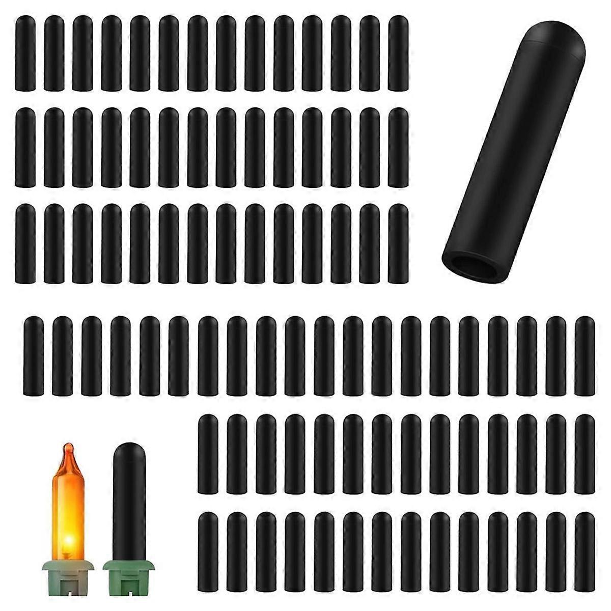 240 Pieces No Glow Covers for String Lights, Silicone Light String Covers for 0.5cm Diameter Christmas LED Light Strings