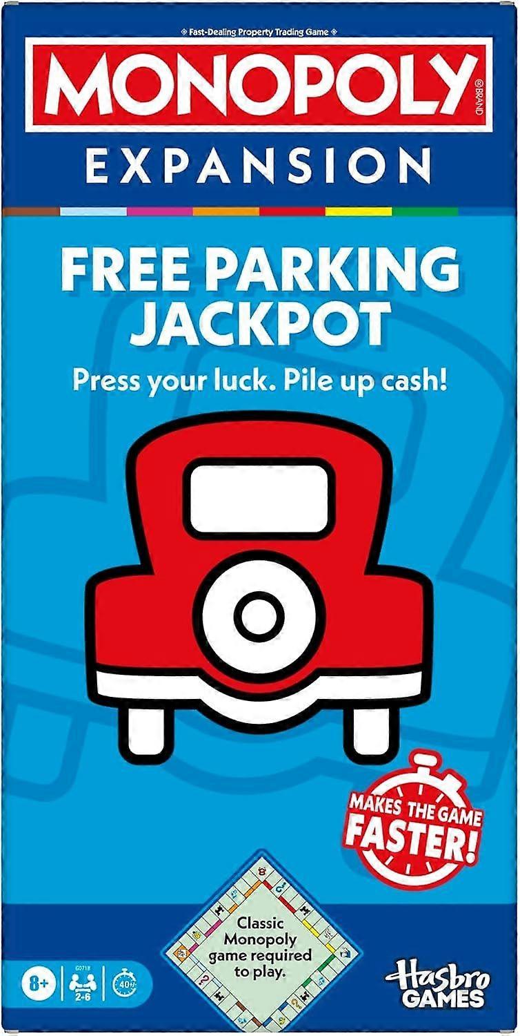 Monopoly Free Parking Jackpot Board Game