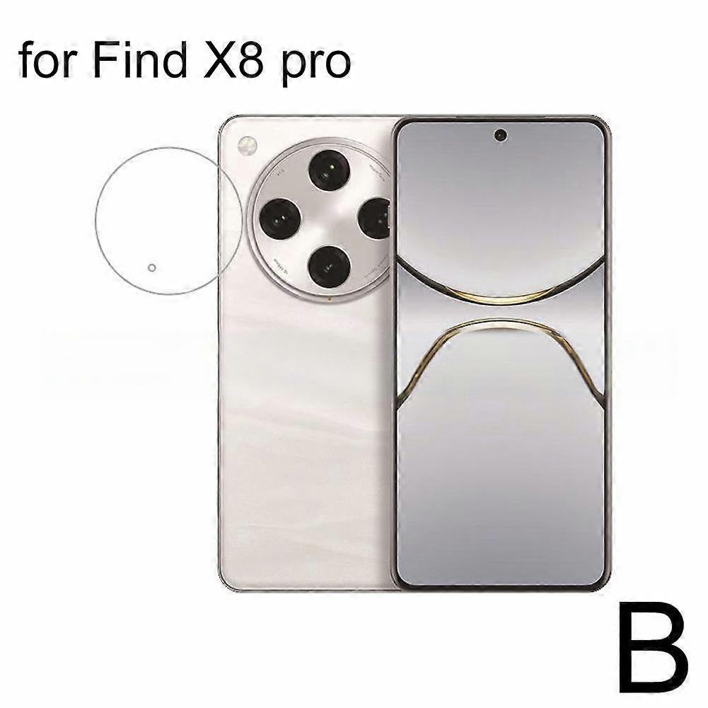 Camera Lens Screen Protectors For Find X8, Find X8 Pro Tempered Glass