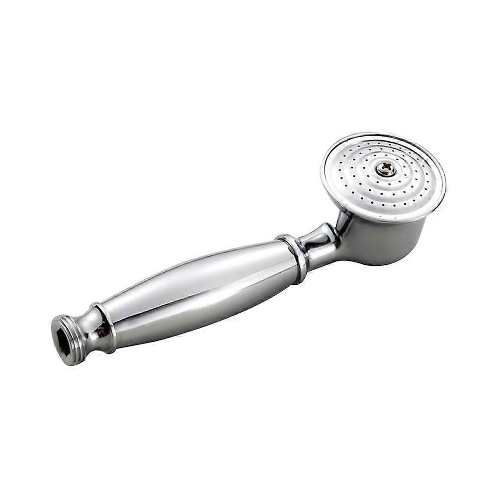 Homoyoyo Hand Shower Tool Copper Nozzle Silver Finish Medium Spray Handheld Bathroom Shower Head