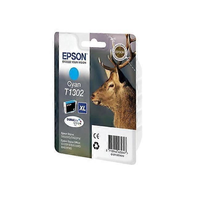 Cartouche EPSON T1302 - Cerf - Cyan