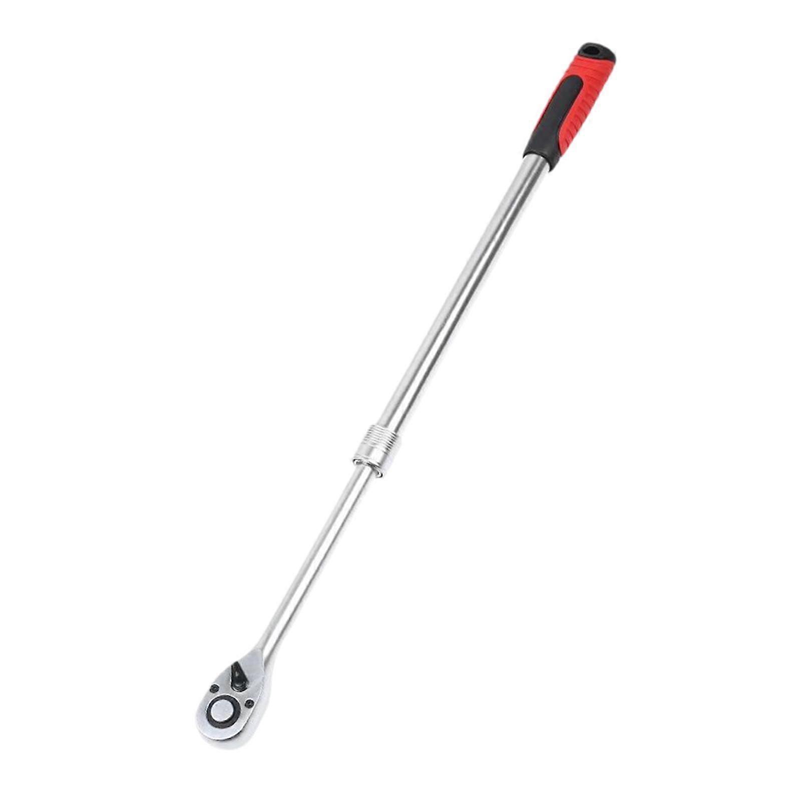 Extendable Ratchet Wrench High Performance Metal 6 Speed Telescopic 72 Tooth