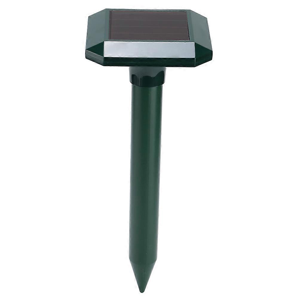 Outdoor Ultrasonic Solar Powered Pest Repellent with Adjustable Frequency, Waterproof Design, and Eco-Friendly Features