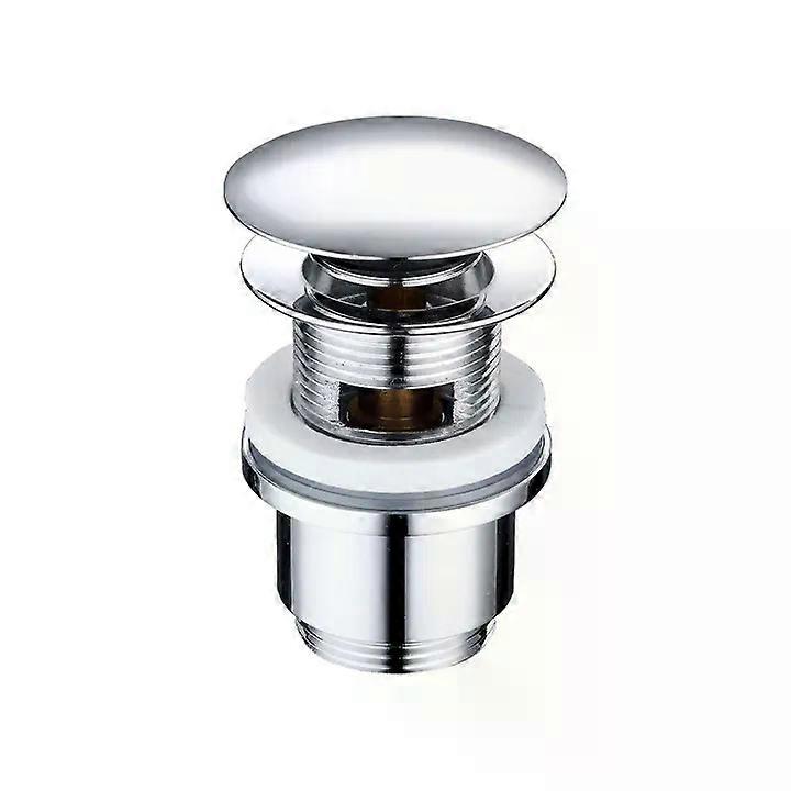 Sink Drain Pop-up Drain with Overflow Automatic Universal Waste Drain