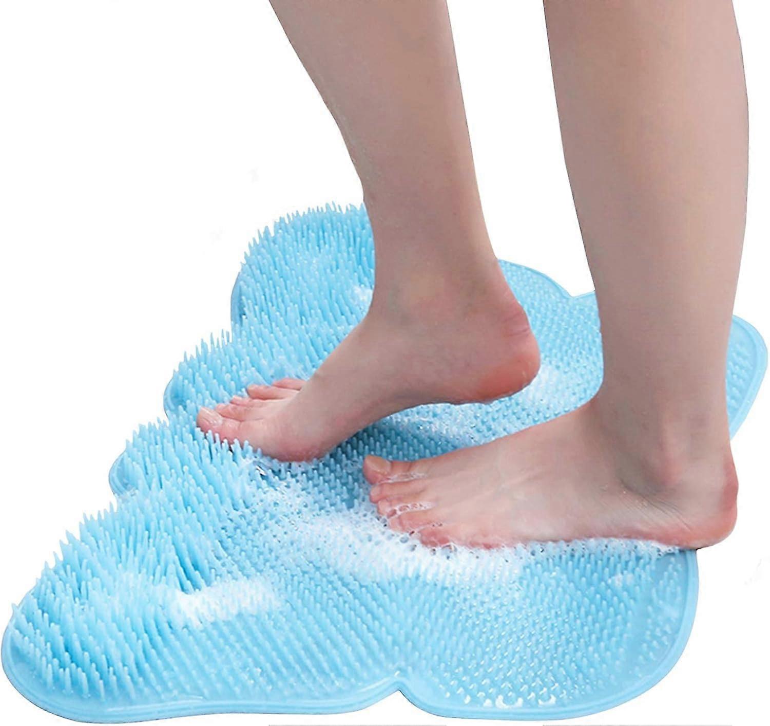 Massage mat Butterfly-shaped blue