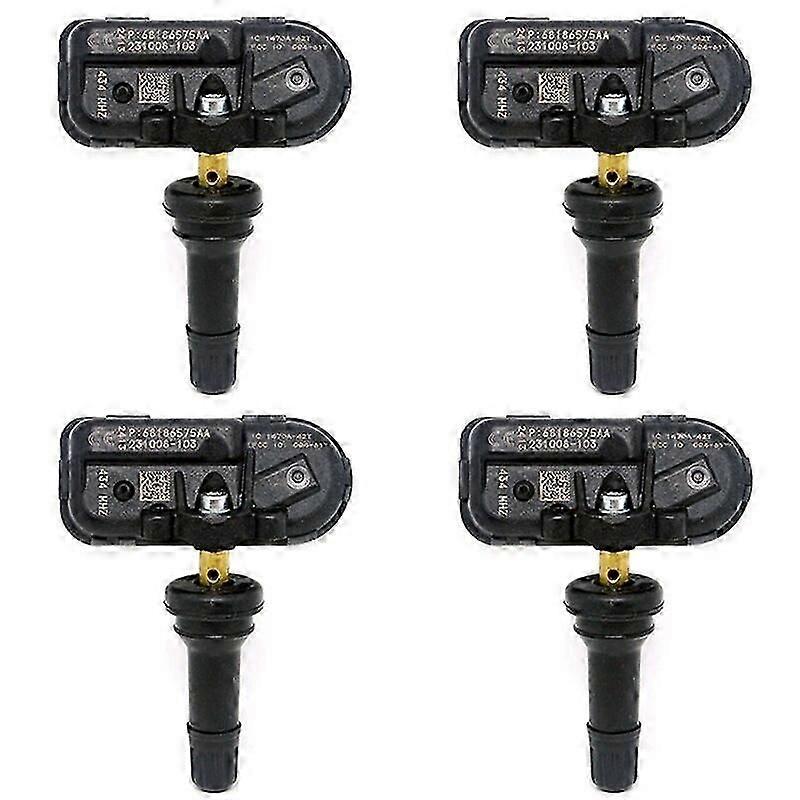 4X Tire Pressure Sensor TPMS For 2014 2015 Jeep Cherokee 68249197AA