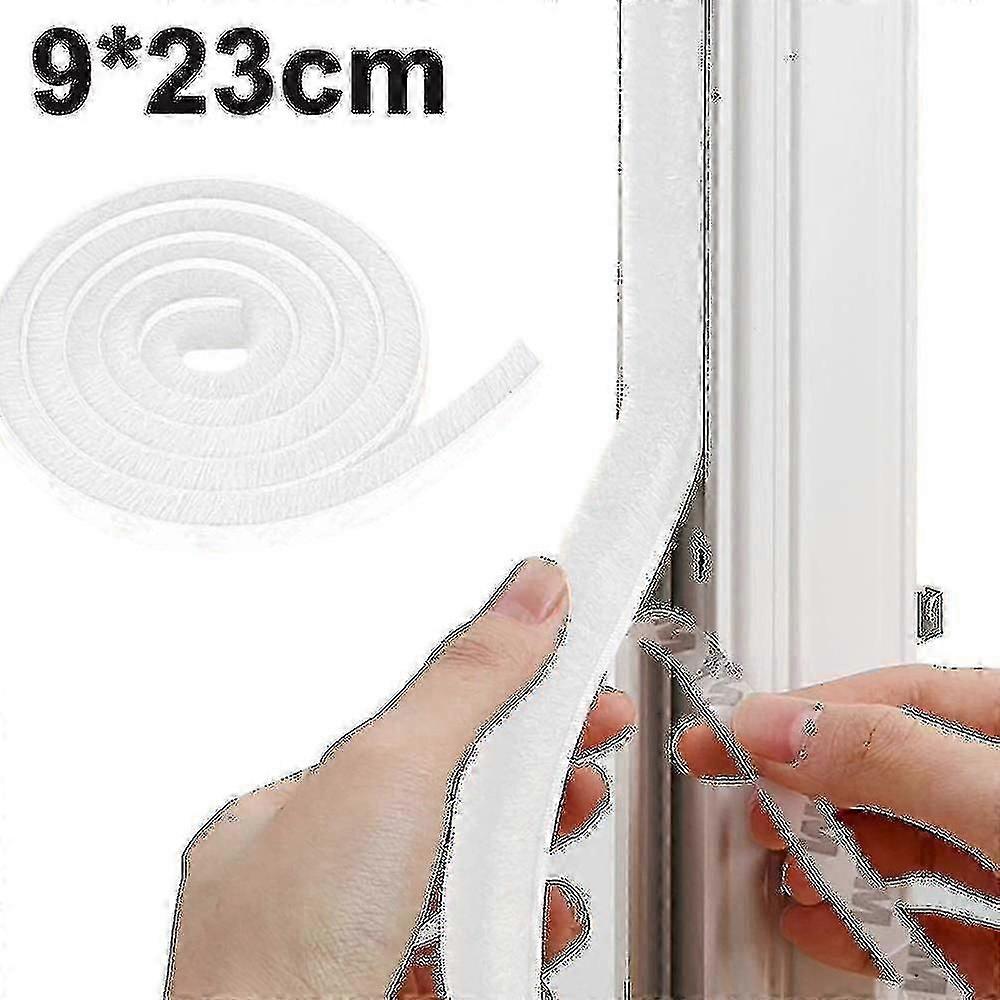 Brush Seal Coupe-froid pour fenêtre et porte, bande d’étanchéité d’isolation en feutre auto-adhésif