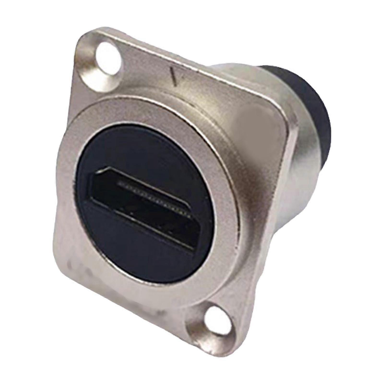 HD Multimedia Interface Panel Mount Socket - HD Quality, Stable, Easy Install, Versatile Use