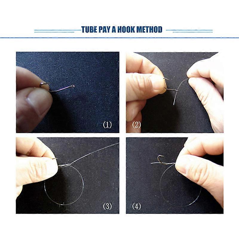 1000 PCS Fishing Hooks Set High Carbon Steel Barbed FishHooks